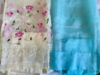 Picture of Pastel color Organza Sequence Saree and Thread work Saree
