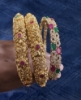 Picture of Nakshi and CZ bangles