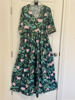 Picture of Combo- Party Wear Sea Green Dual Shaded long dress and Casual Wear Bottle Green Maxi Dress