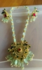 Picture of Kundan beads Chain and ear rings