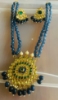 Picture of Beautiful bead Necklace can be worn as chain or necklace comes with earrings