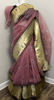 Picture of Floral organza saree with Paithani border saree