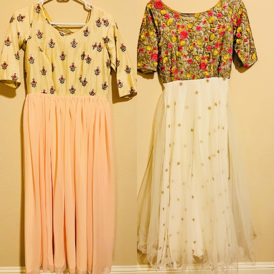 Picture of Set of 2 long frocks