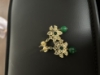 Picture of Pearl mala with green beads