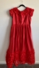 Picture of Red rose dress(XL)