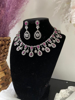 Picture of Ruby Victorian Necklace with earrings