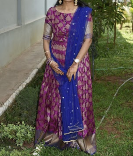 Picture of Baneras Purple Long Frock