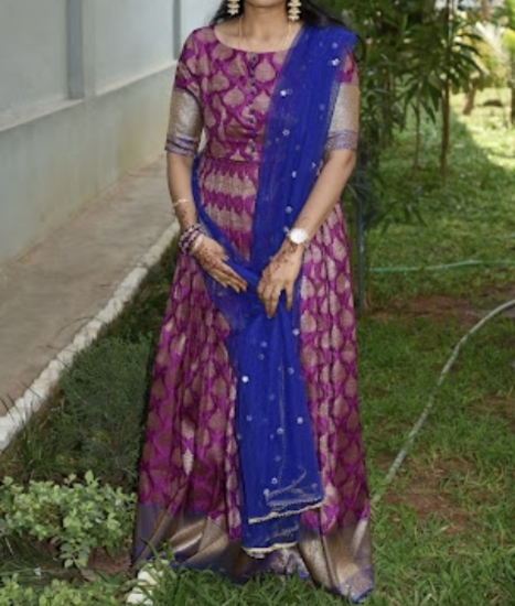 Picture of Baneras Purple Long Frock