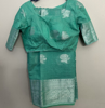Picture of New silver weaving c green shade soft Kota saree