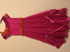 Picture of Stlylus Studio Layered Long frock with Rose Pattern