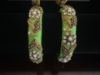 Picture of Combo : 2.4 size Raw Silk Maggam Work Bangles