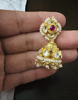 Picture of Kundan panchlada with jhumkas