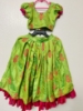 Picture of Pink and parrot green langa voni 4-6y