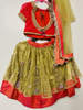 Picture of Fancy langa voni with heavy maggam work blouse2-4 year old