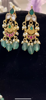 Picture of Pachi kundan pearl haram with earrings