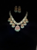 Picture of Pachi kundan pearl haram with earrings