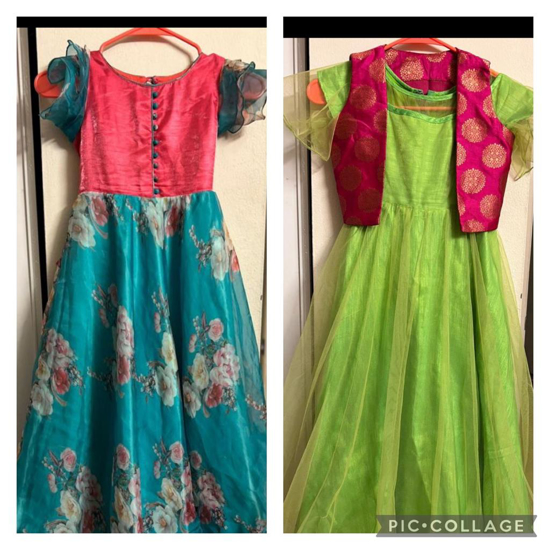 Picture of Long frocks combo 4-5y
