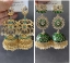 Picture of Meenakari jhumkas combo