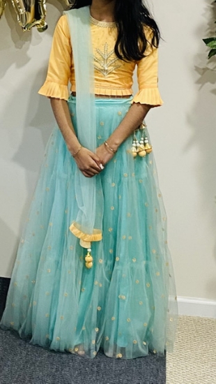 Picture of Crop top Lahenga 12-14y