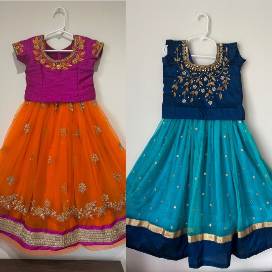 Picture of Kids lehenga set 4-5y