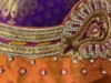 Picture of Traditional Saree with Maggam work blouse