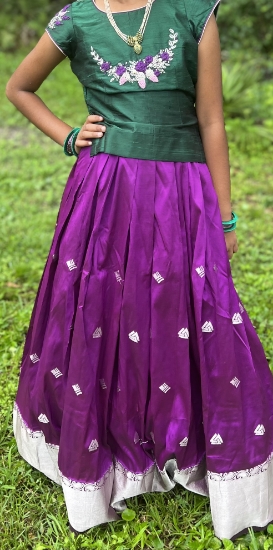 Picture of Pattu langa 8-10y