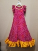 Picture of pink bandhini frock 2-3y