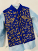 Picture of Yahvi Designer Royal Blue Kurtha set 2-4y