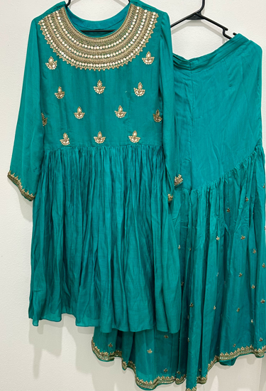 Picture of Teal blue sharara