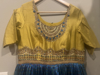 Picture of New mustard pleated dress