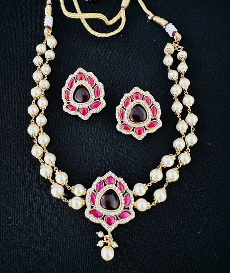 Picture of Brand New Kundhan Choker  with earrings