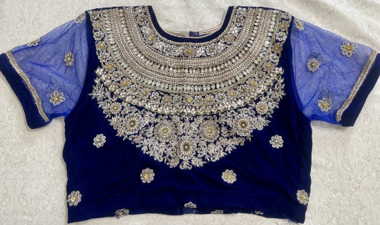 Picture of Velvet work blouse