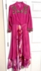 Picture of Designer Jacket style high low gown in Pink