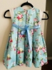 Picture of Floral dress with beautiful thread work 2-3y