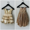 Picture of Champagne Sequin frocks 2-3y