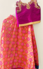 Picture of Trendy lehenga with embroidery work on top 8-10y