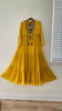 Picture of Mustard Colored Floor Length Dress
