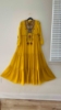 Picture of Mustard Colored Floor Length Dress