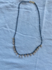 Picture of Pastel blue choker and black beads combo