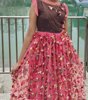 Picture of Combo customised long frocks for 10-13y