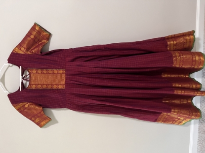 Picture of Narayanpet Handloom long frock