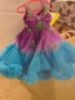 Picture of Aqua mermaid theme birthday dress 1-2y