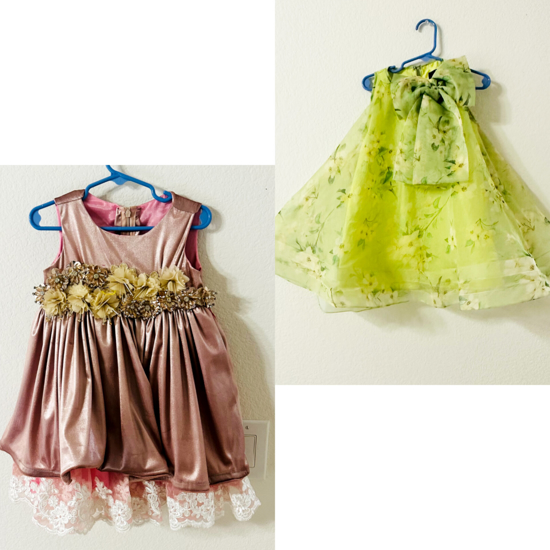 Picture of Customised baby’s frocks combo 1-3y