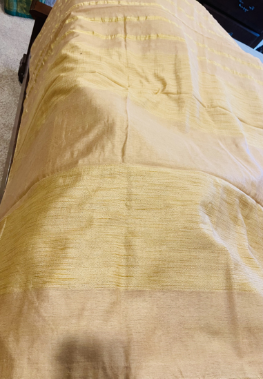 PunarviAuthentic|PreLoved|SustainableBrand new jute saree with heavy ...