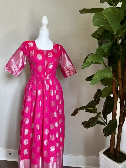 Picture of New Pattu Long Dress