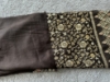 Picture of Brown georgette saree with rich pallu