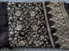 Picture of Brown georgette saree with rich pallu