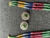 Picture of Color beads chain with bangles and studs