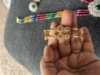 Picture of Color beads chain with bangles and studs