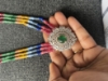 Picture of Color beads chain with bangles and studs